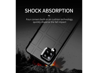 Samsung Galaxy A42 5G Rugged Shield Anti-Shock Case schwarz