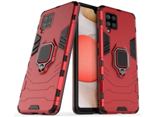 Samsung Galaxy A42 5G RingCase Anti-Shock Hülle rot