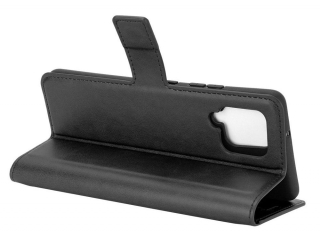 Samsung Galaxy A42 5G Hülle Portemonnaie Ledertasche schwarz