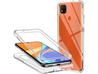 Xiaomi Redmi 9C Touch Case 360 Grad Rundumschutz transparent