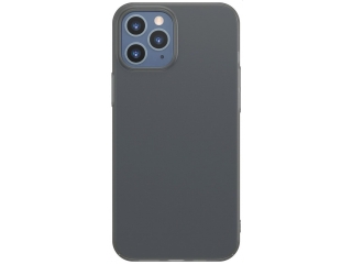 Baseus iPhone 12 Pro Max Hülle ThinClear Case transparent schwarz matt