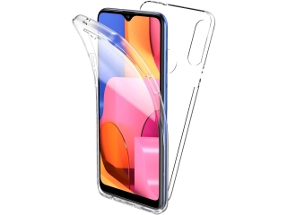 Samsung Galaxy A20s Touch Case 360 Grad Rundumschutz transparent