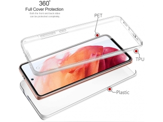 Samsung Galaxy S21 Touch Case 360 Grad Rundumschutz transparent
