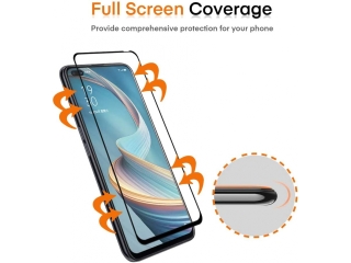 Oppo Reno4 Z 5G 100% Vollbild Panzerglas Schutzfolie 2.5D 9H