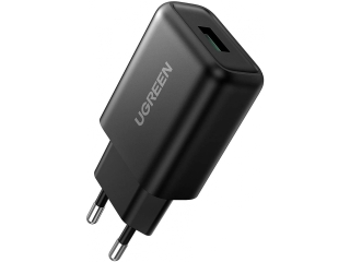 UGREEN Quick Charge 3.0 USB Handy Ladegerät schnell und sicher schwarz