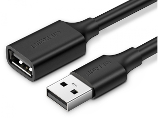 UGREEN USB 2.0 Stabiles Verlängerungskabel 1.5 Meter schwarz