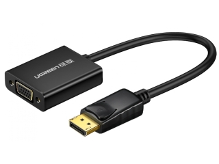 UGREEN Display Port auf VGA Adapter Konverter Kabel - schwarz