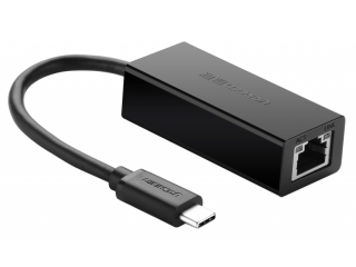 UGREEN USB-C auf Ethernet Adapter für Smartphones & Tablets - schwarz