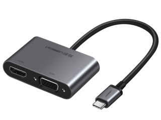 UGREEN USB-C auf HDMI und VGA Adapter 4K 1080p Thunderbolt 3 PD