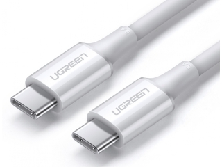 UGREEN USB-C Power Delivery 20V 5A 100W Ladekabel 1 Meter weiss