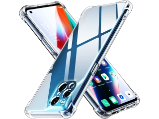 Oppo Find X3 Pro Hülle Crystal Clear Case Bumper transparent