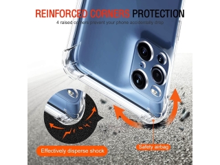 Oppo Find X3 Pro Hülle Crystal Clear Case Bumper transparent