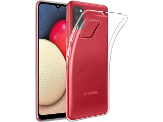 Samsung Galaxy A02s Gummi Hülle TPU Clear Case
