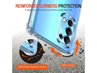 Oppo Find X3 Lite Hülle Crystal Clear Case Bumper transparent