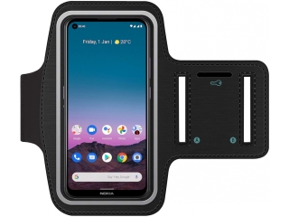 Nokia 5.4 Fitness Jogging Sport Armband mit Schlüsselfach