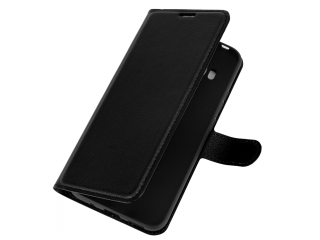 Nokia 5.4 Lederhülle Portemonnaie Karten Etui schwarz