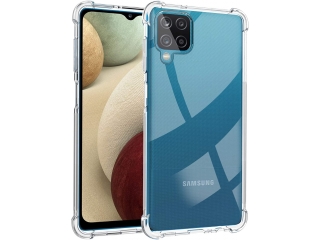 Samsung Galaxy A12 Hülle Crystal Clear Case Bumper transparent