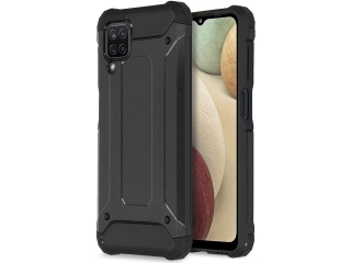 AdventureCase Samsung Galaxy A12 Outdoor Sport Business Hülle schwarz