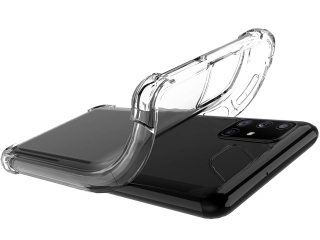 Samsung Galaxy M51 Hülle Crystal Clear Case Bumper transparent