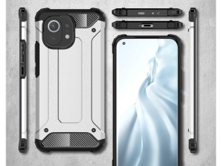 AdventureCase Xiaomi Mi 11 Outdoor Sport Business Hülle silber