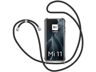 Xiaomi Mi 11 Handykette Necklace Hülle Gummi transparent