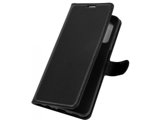 Samsung Galaxy A32 5G Lederhülle Portemonnaie Karten Etui schwarz