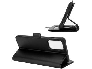 Samsung Galaxy A52 Leder Hülle Karten Ledertasche schwarz