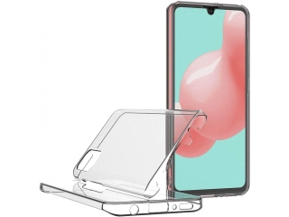 Samsung Galaxy A41 Touch Case 360 Grad Rundumschutz transparent