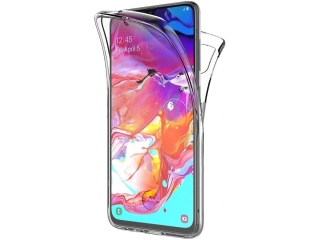 Samsung Galaxy A70 Touch Case 360 Grad Rundumschutz transparent