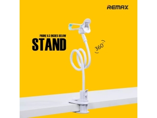 REMAX Stabile Smartphone Handy Bett Tisch Schwanenhals Halterung weiss