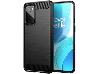 OnePlus 9 Carbon Gummi Hülle TPU Case schwarz