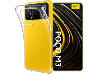 Xiaomi Poco M3 Gummi Hülle TPU Clear Case
