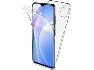 Xiaomi Poco M3 Touch Case 360 Grad Rundumschutz transparent