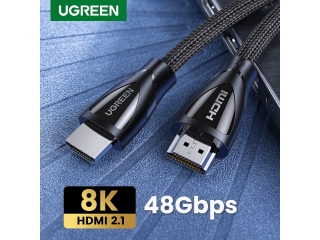 UGREEN HDMI 2.1 Kabel 8K 4K 120 Hz 48Gbps Nylon Premium 1.5 Meter