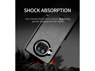 Xiaomi Mi 10T Lite Rugged Shield Anti-Shock Case schwarz