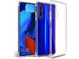 Huawei Nova 5T Hülle Crystal Clear Case Bumper transparent