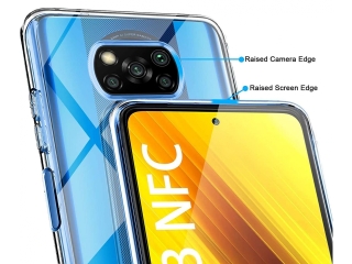 Xiaomi Poco X3 Pro Gummi Hülle TPU Clear Case