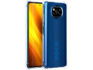 Xiaomi Poco X3 Hülle Crystal Clear Case Bumper transparent