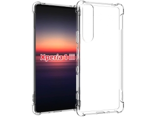 Sony Xperia 1 III Hülle Crystal Clear Case Bumper transparent