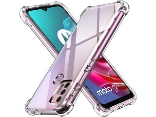 Motorola Moto G30 Hülle Crystal Clear Case Bumper transparent