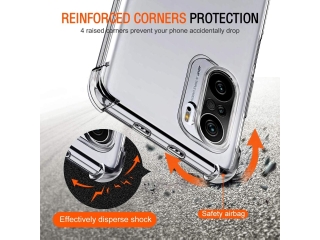 Xiaomi Poco F3 Hülle Crystal Clear Case Bumper transparent