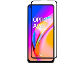 Oppo A94 5G 100% Vollbild Panzerglas Schutzfolie 2.5D 9H