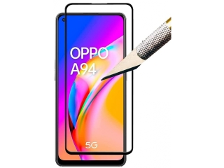 Oppo A94 5G 100% Vollbild Panzerglas Schutzfolie 2.5D 9H