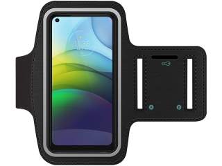 Motorola Moto G9 Power Fitness Jogging Sport Armband mit Schlüsselfach