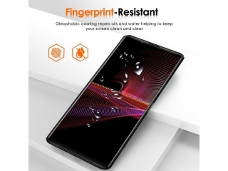 Sony Xperia 1 III 100% Vollbild Panzerglas Schutzfolie 2.5D 9H
