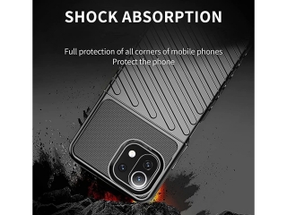 Xiaomi Mi 11 Lite SpaceCase Stripes Impact-Resistant Hülle schwarz