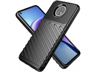 Xiaomi Redmi Note 9T SpaceCase Stripes Impact-Resistant Hülle schwarz