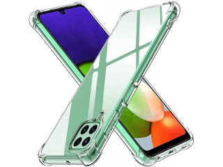 Samsung Galaxy A22 4G Hülle Crystal Clear Case Bumper transparent