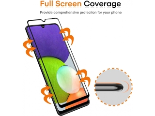 Samsung Galaxy A22 5G 100% Vollbild Panzerglas Schutzfolie 2.5D 9H