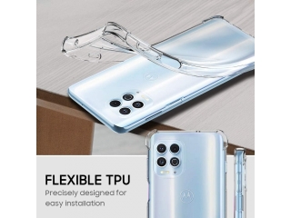 Motorola Moto G100 Hülle Crystal Clear Case Bumper transparent